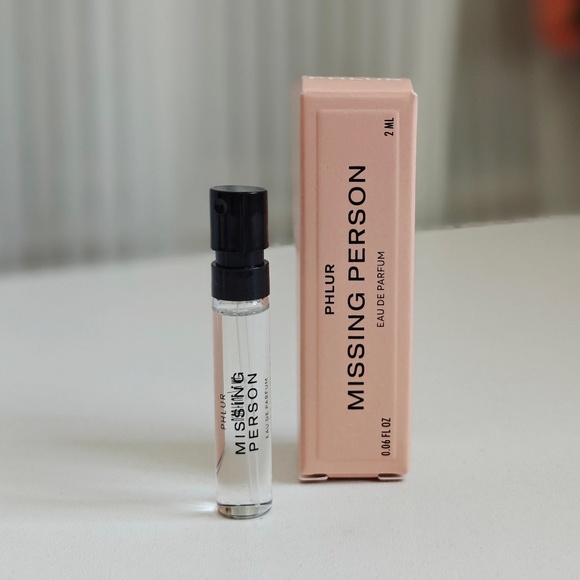 New Phlur MISSING PERSON edp Spray 0.06 oz /2ml - Picture 1 of 1